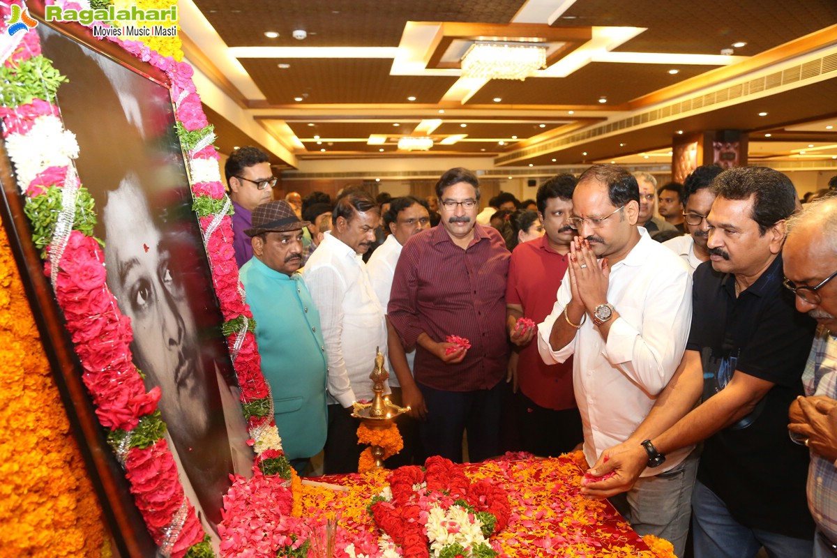 Krishnam Raju Santhapa Sabha By Telugu Film Industry