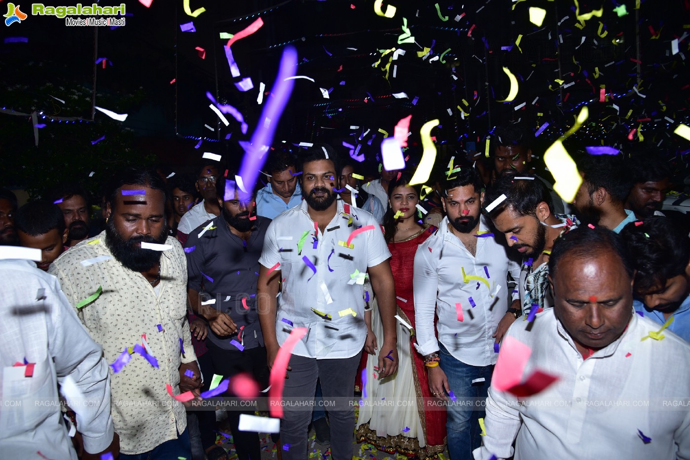 Manchu Manoj With His Fiancee Bhuma Mounika Reddy Visits Ganesh Mandapam at TRT Colony