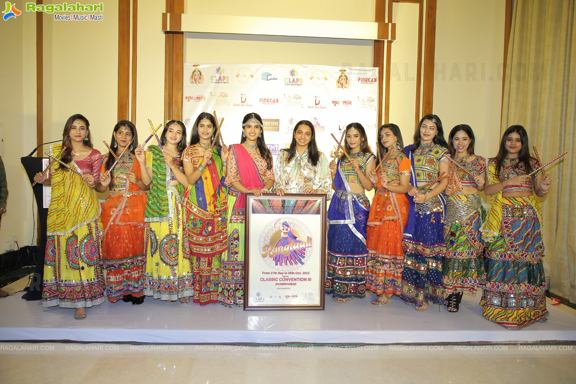 Navaratri Mahotsav 'Rangtaali' Curtain Raiser and Dandiya & Garba at Taj Deccan, Hyderabad