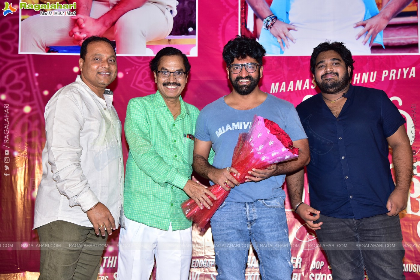Bigboss Maanas & Vishnu Priya's Zari Zari Panche Katti Promo Song Launch