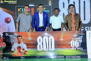Muttiah Muralitharan's Biopic 800 Movie Pre Release Event