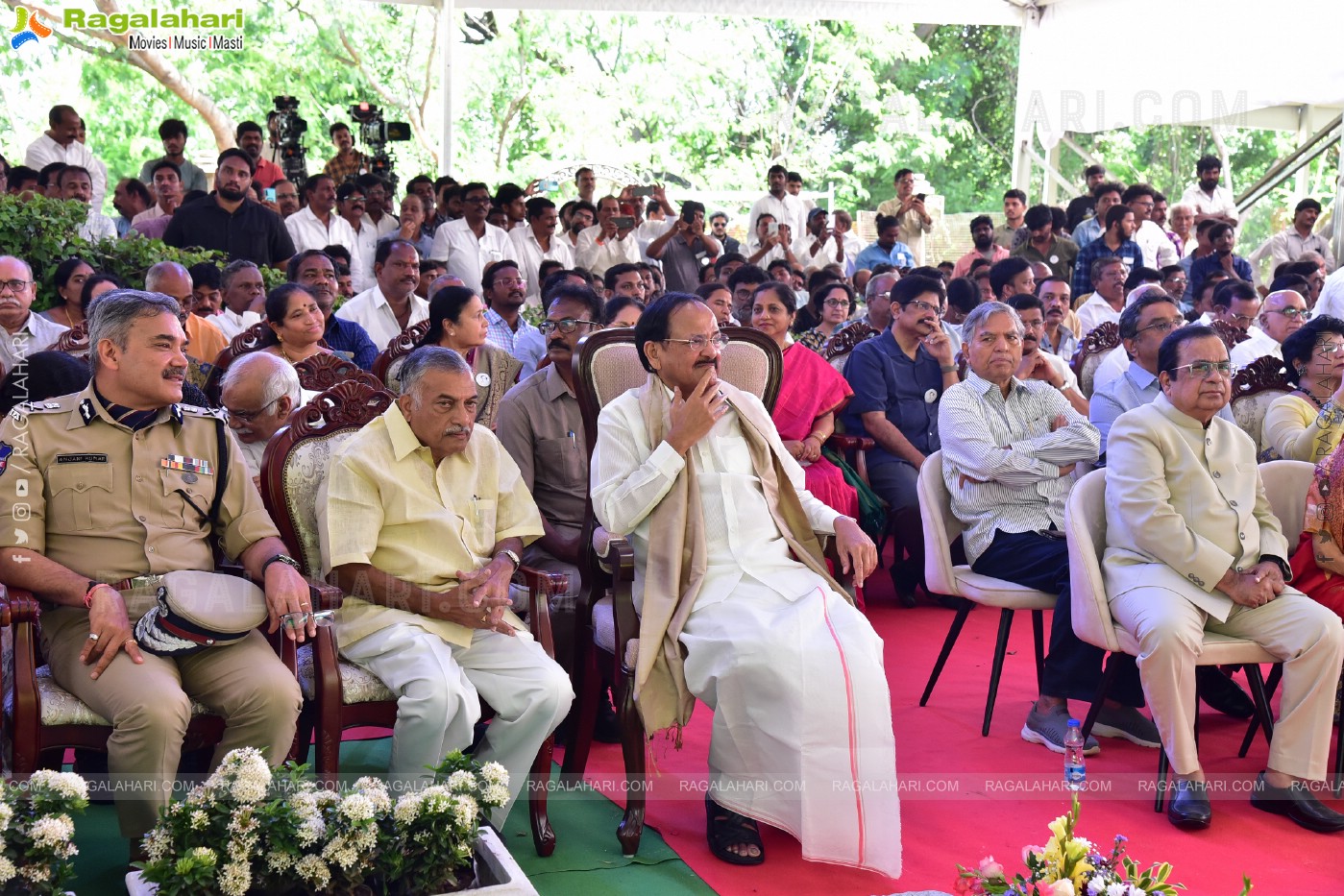 Inauguration of ANR Statue Marking The Centenary Birthday