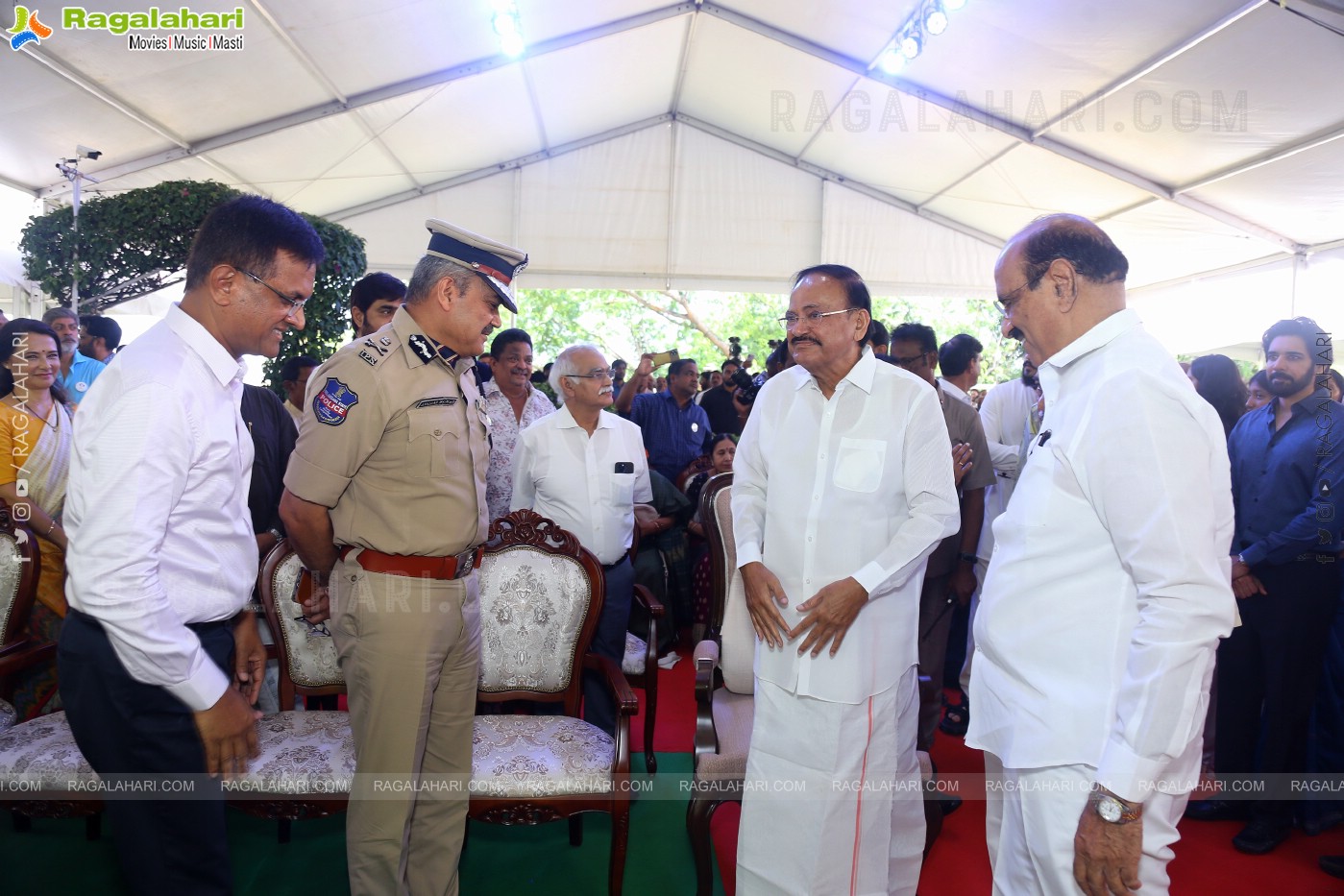 Inauguration of ANR Statue Marking The Centenary Birthday