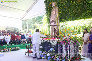 Inauguration of ANR Statue Marking The Centenary Birthday