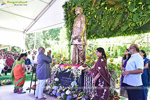 Inauguration of ANR Statue Marking The Centenary Birthday