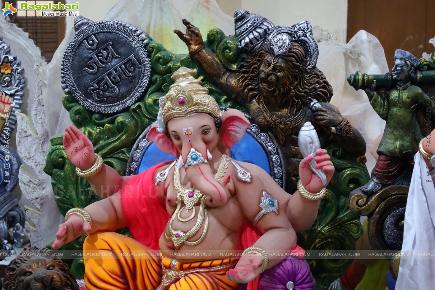 Hyderabad's Ganesh Festival Idols 2023