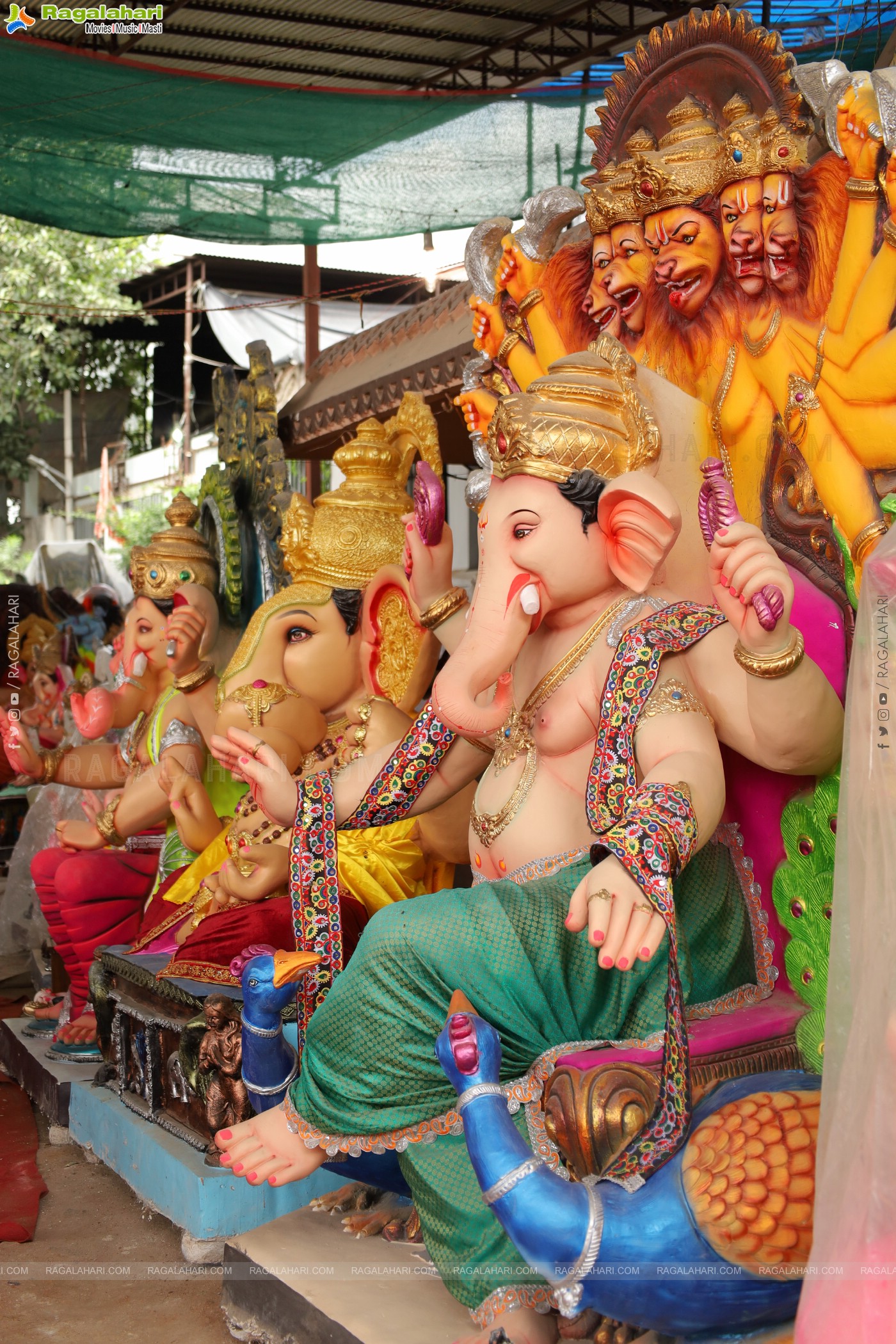 Hyderabad's Ganesh Festival Idols 2023