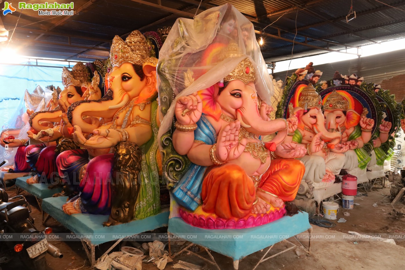 Hyderabad's Ganesh Festival Idols 2023