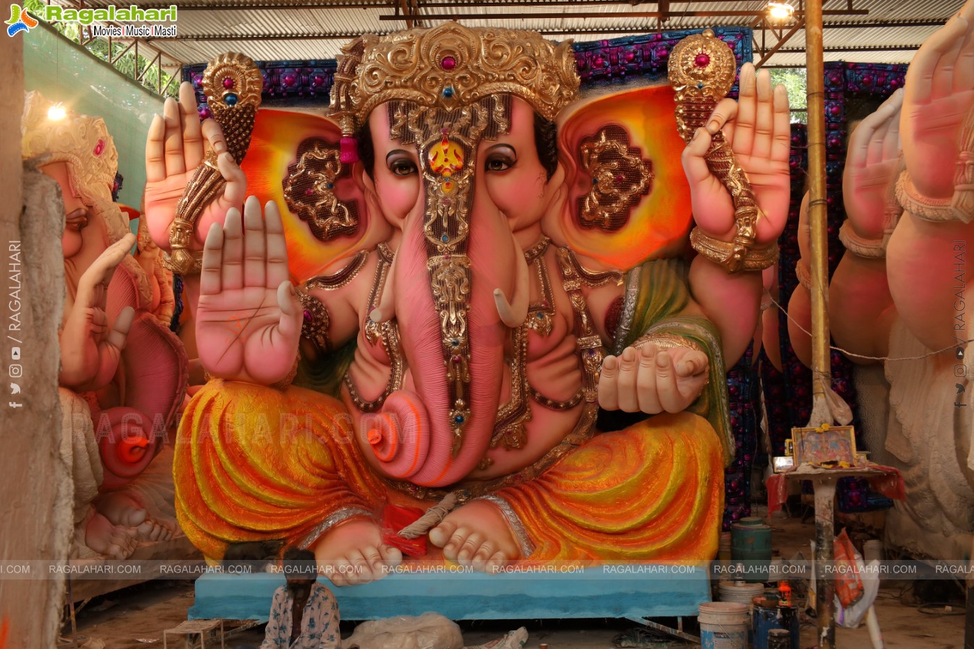 Hyderabad's Ganesh Festival Idols 2023