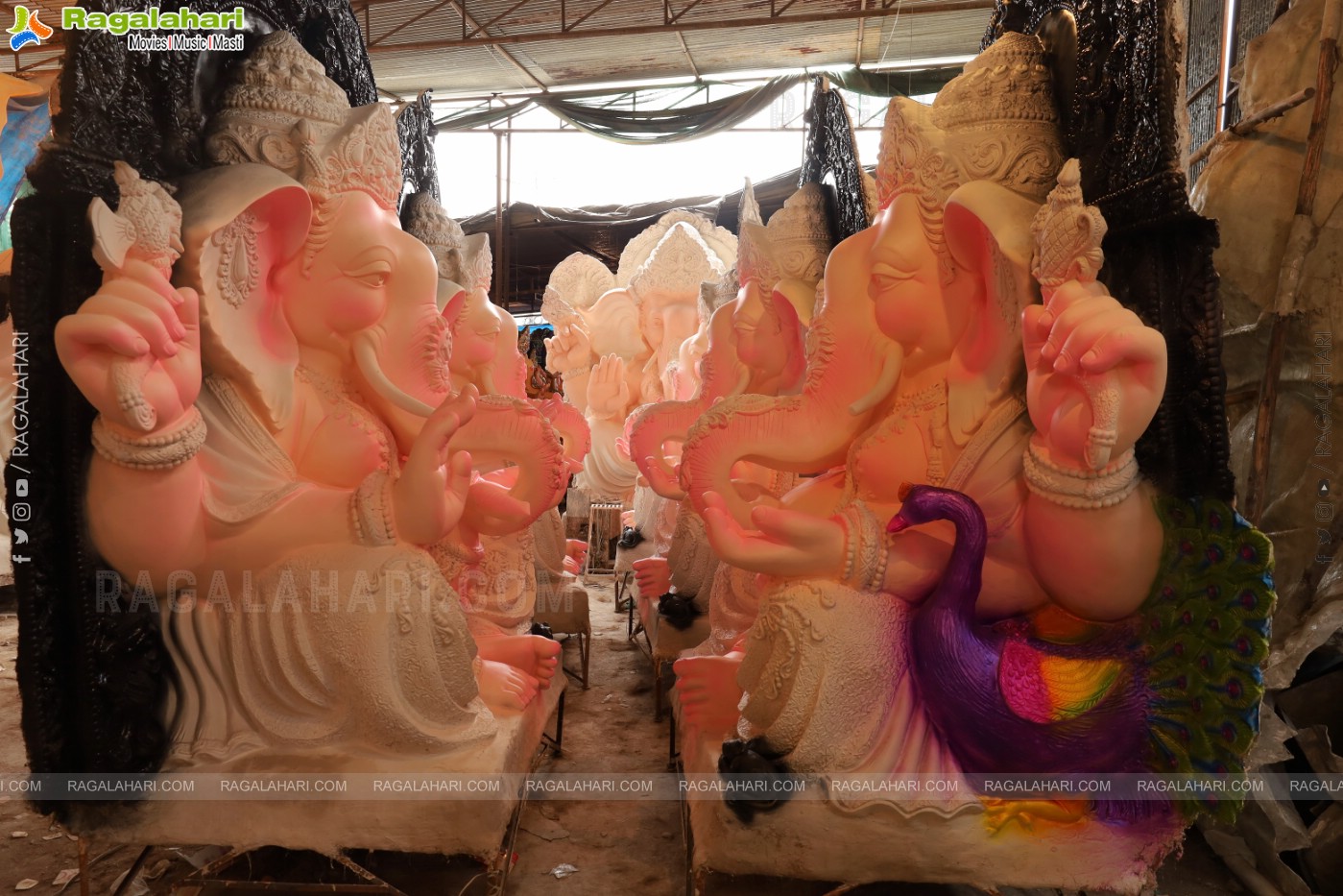 Hyderabad's Ganesh Festival Idols 2023