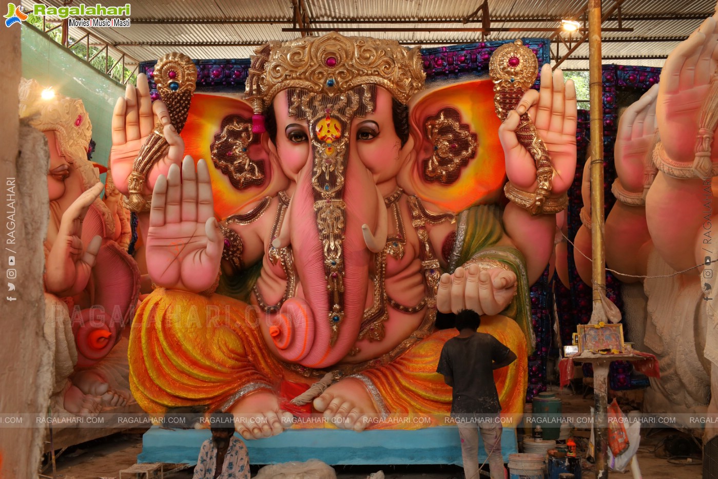 Hyderabad's Ganesh Festival Idols 2023