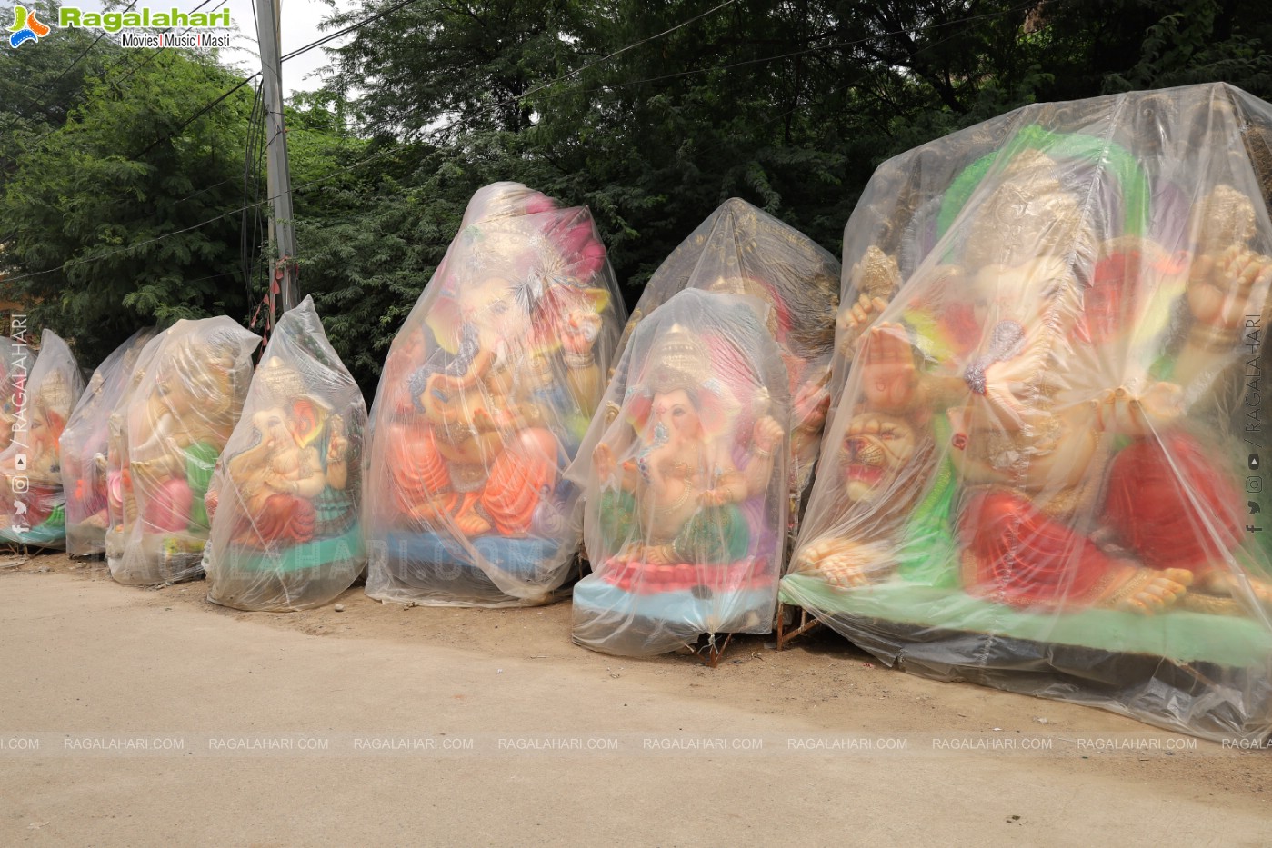 Hyderabad's Ganesh Festival Idols 2023