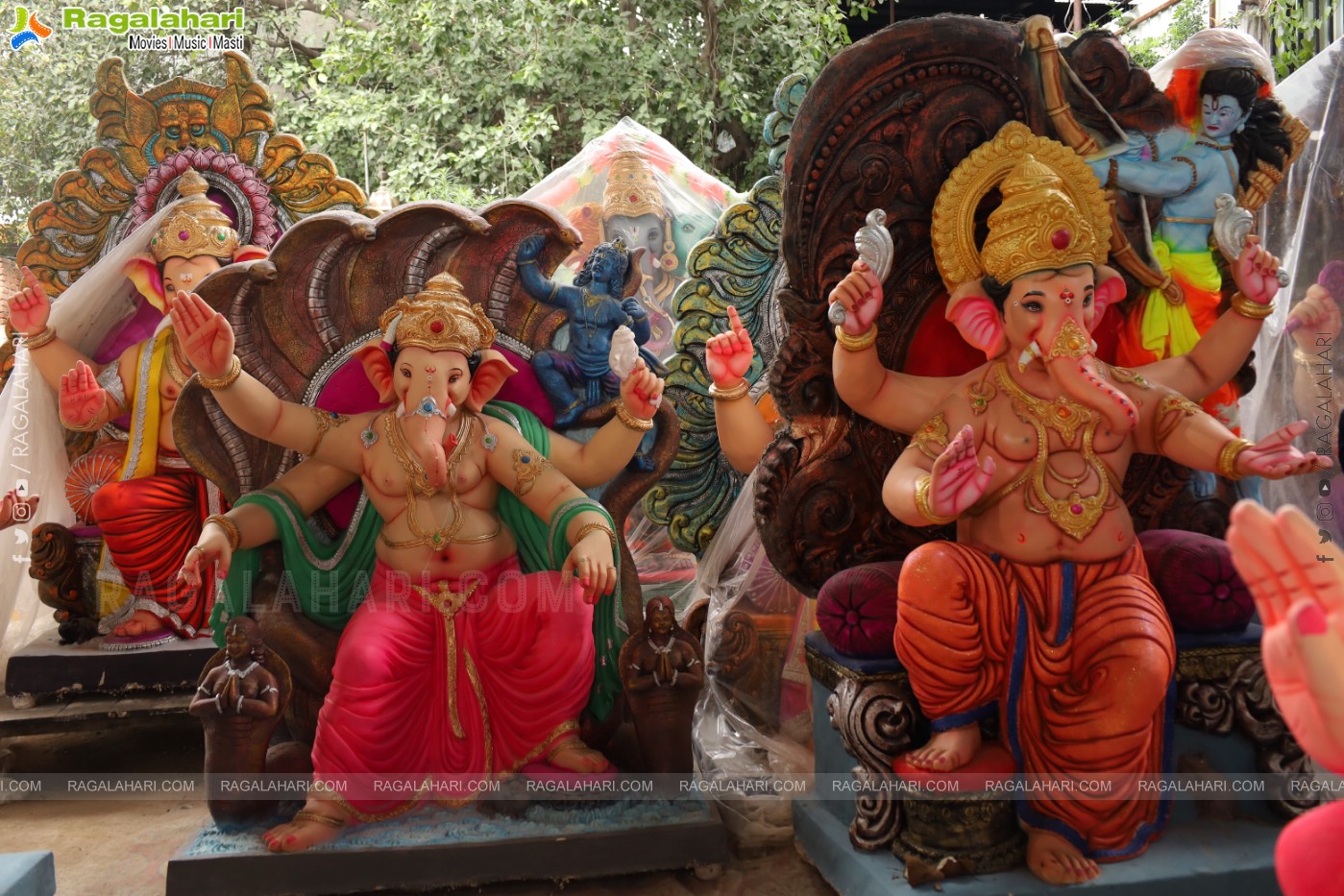 Hyderabad's Ganesh Festival Idols 2023