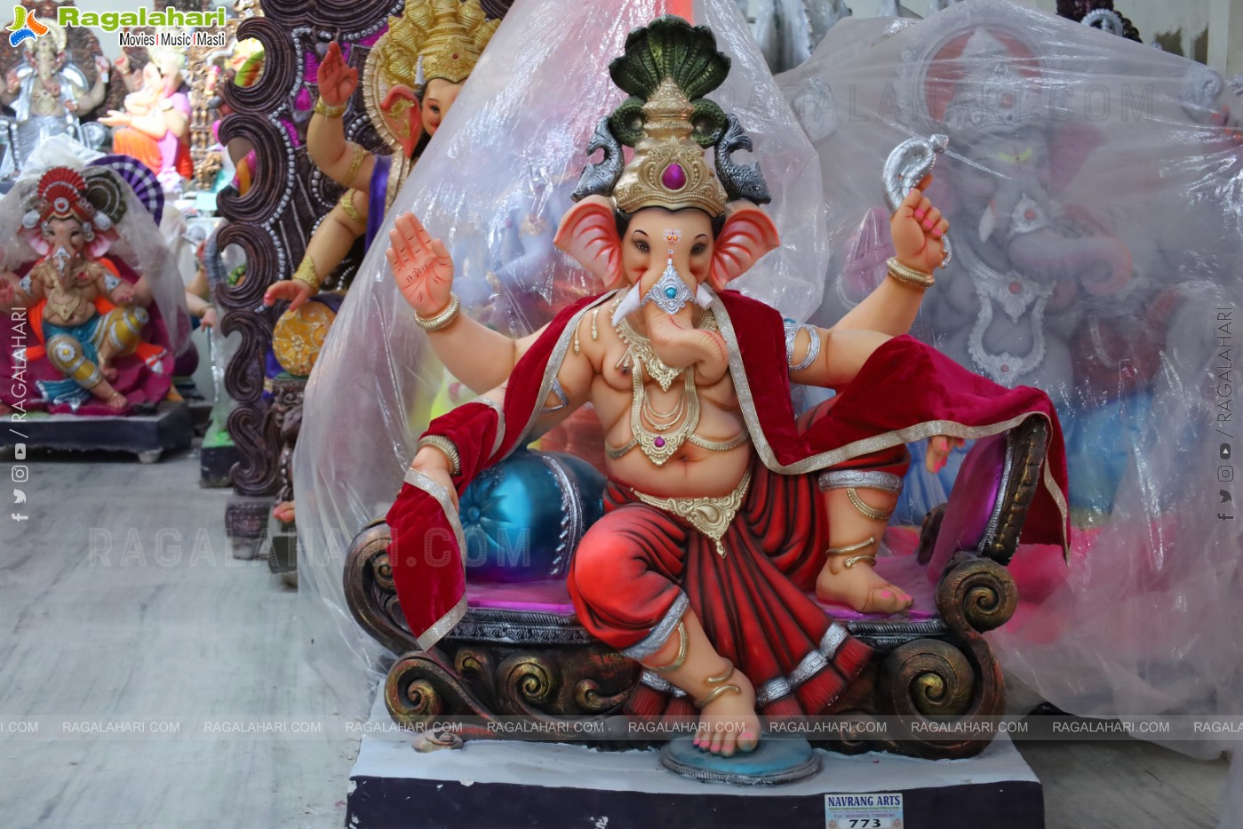 Hyderabad's Ganesh Festival Idols 2023