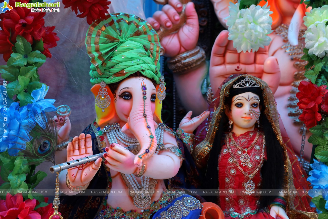 Hyderabad's Ganesh Festival Idols 2023