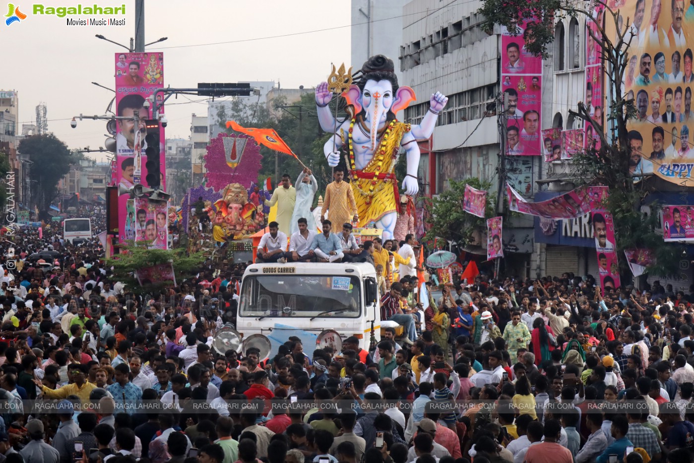  Ganesh Immersion Procession 2023 in Hyderabad