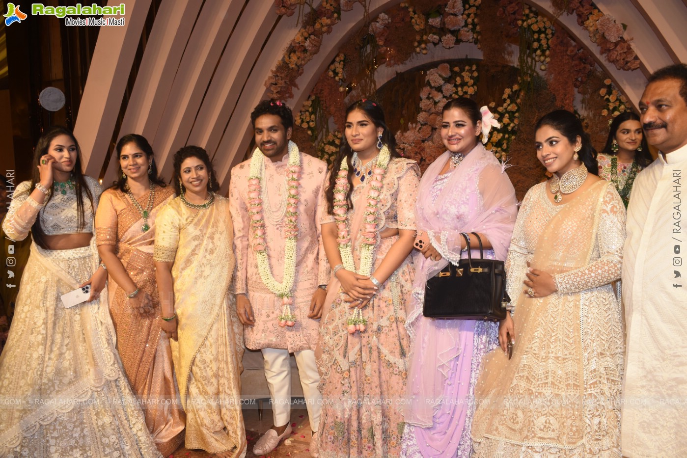 Kadiri Balakrishna's son Eashan Engagement Ceremony at Hitex