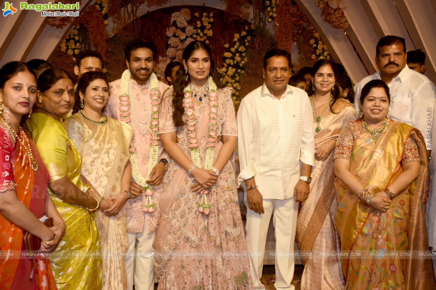 Kadiri Balakrishna's son Eashan Engagement Ceremony at Hitex