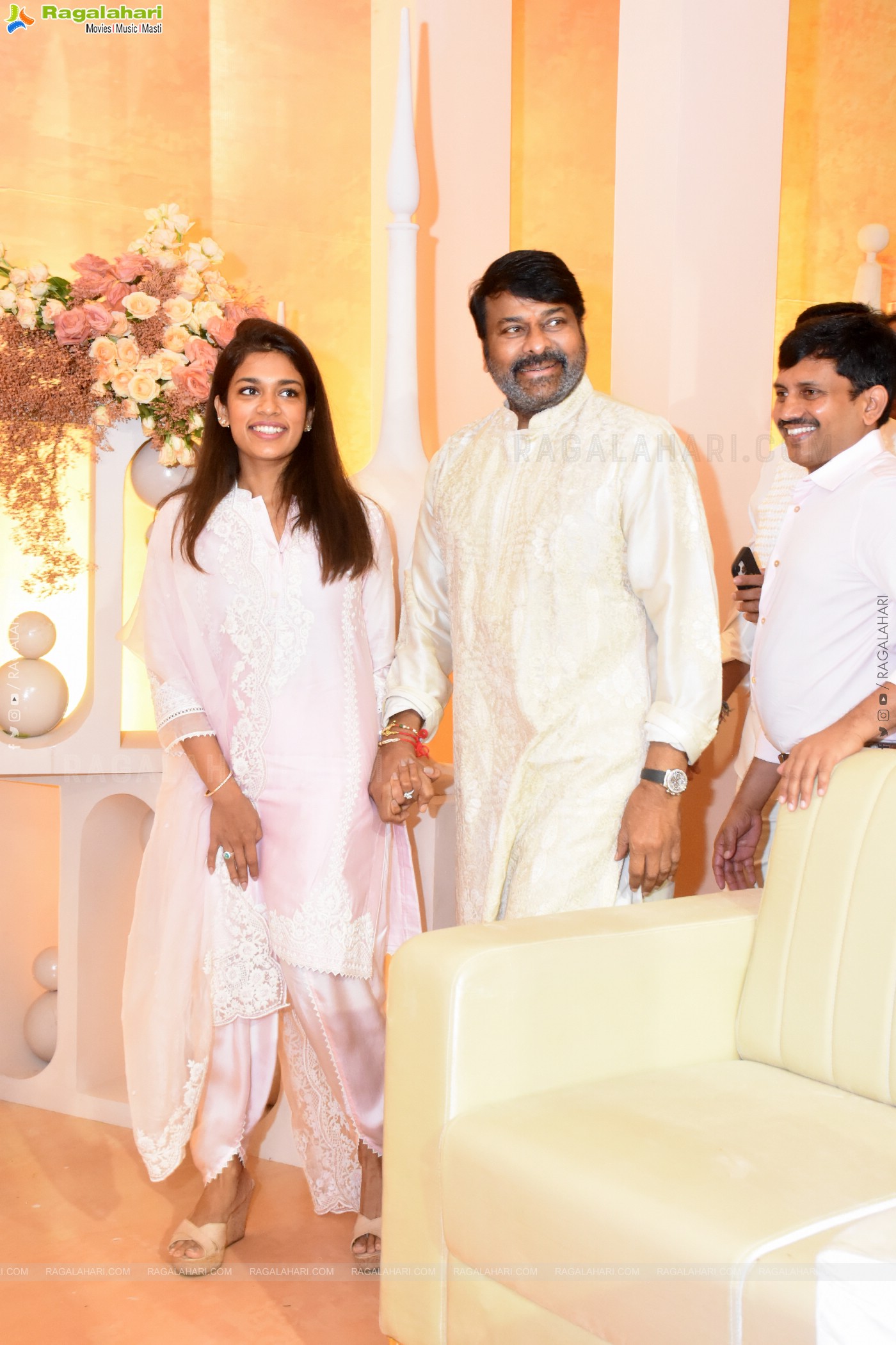 Kadiri Balakrishna's son Eashan Engagement Ceremony at Hitex