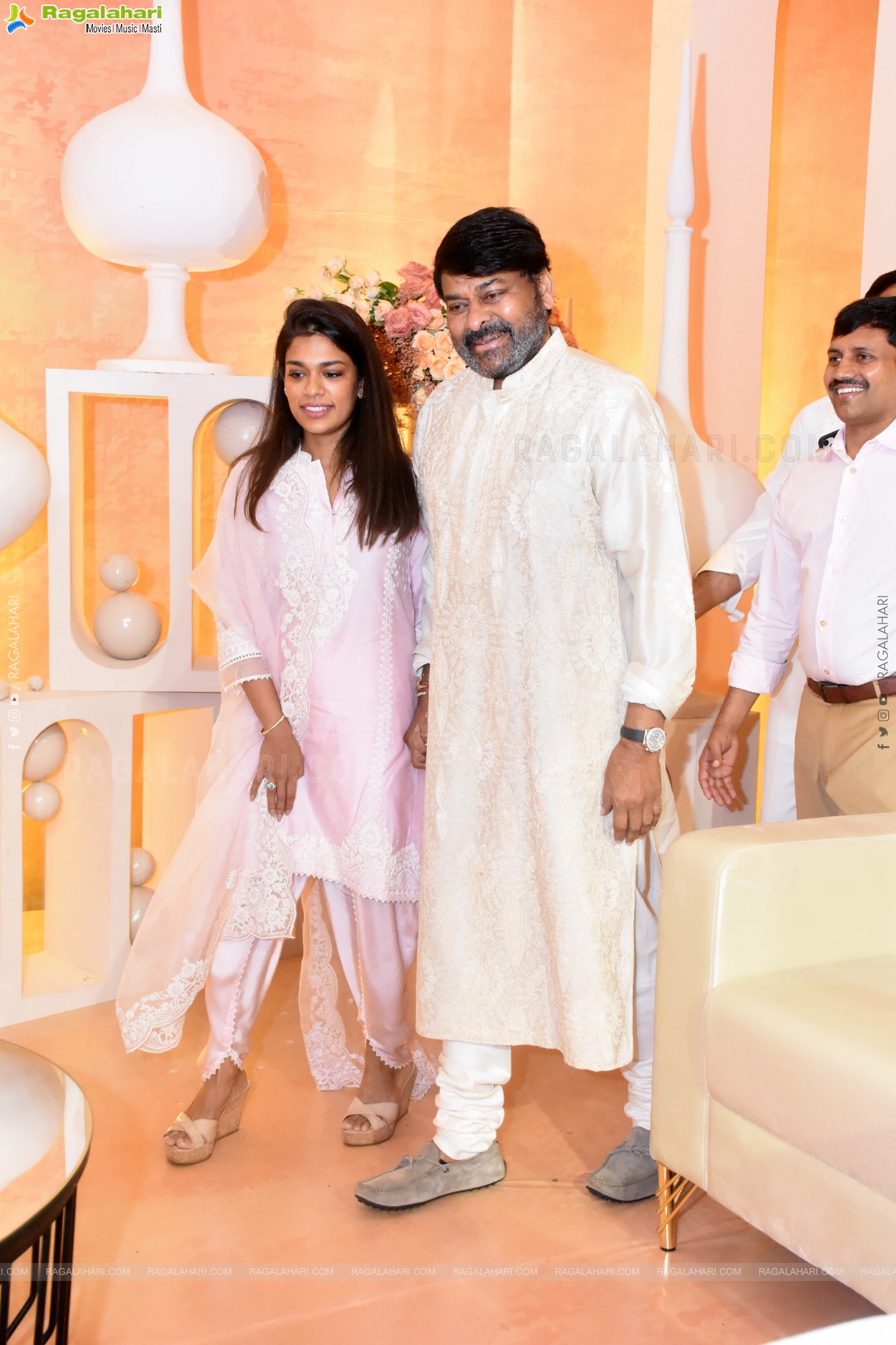 Kadiri Balakrishna's son Eashan Engagement Ceremony at Hitex