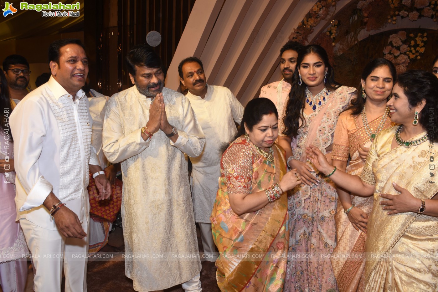 Kadiri Balakrishna's son Eashan Engagement Ceremony at Hitex