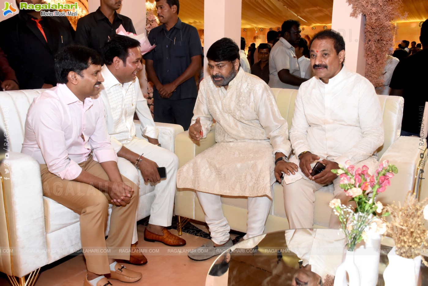 Kadiri Balakrishna's son Eashan Engagement Ceremony at Hitex