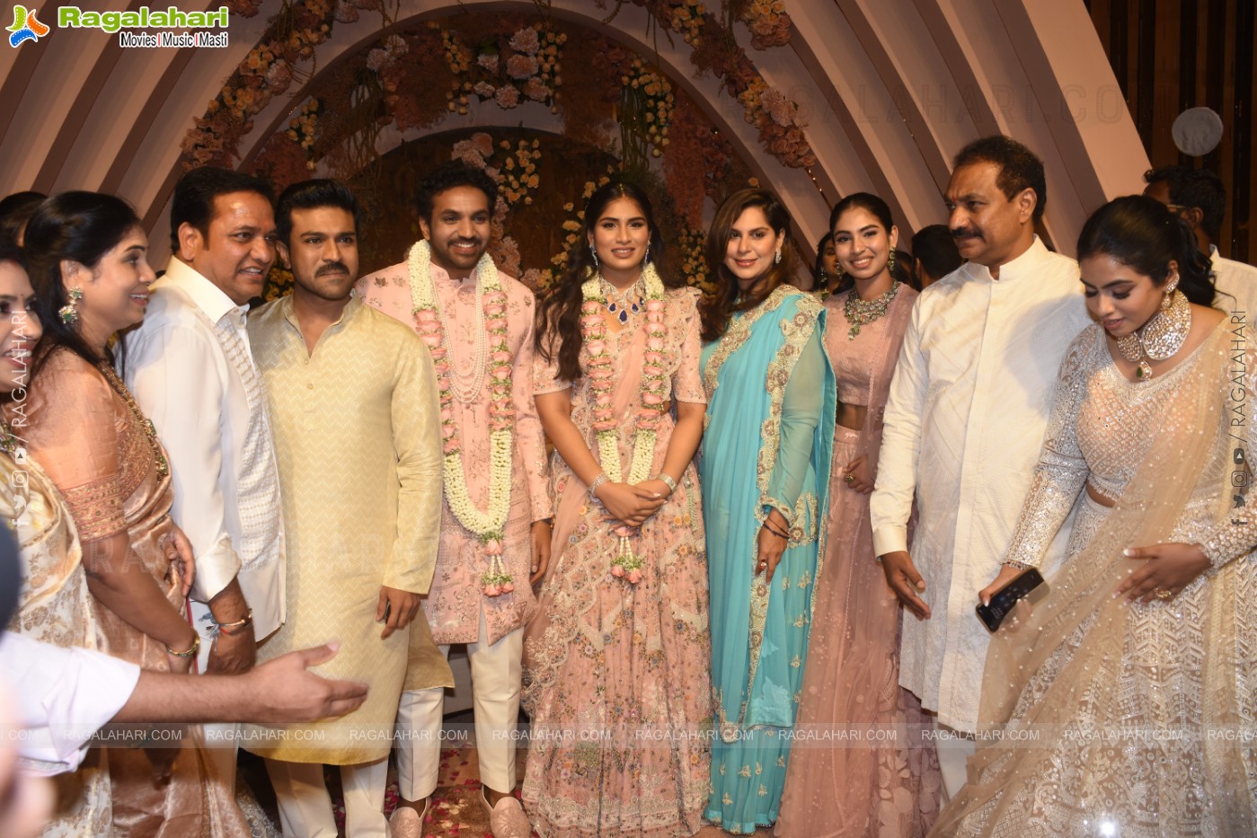 Kadiri Balakrishna's son Eashan Engagement Ceremony at Hitex