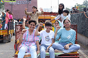 Khairatabad Ganesh Nimajjanam 2023 at Tank Bund in Hyderabad