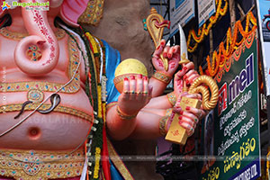 Khairatabad Ganesh 2023 as Dasha Maha Vidya Maha Ganapathi