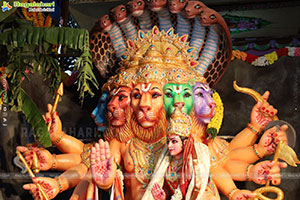 Khairatabad Ganesh 2023 as Dasha Maha Vidya Maha Ganapathi