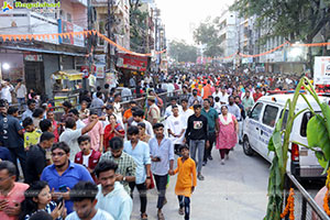 Khairatabad Ganesh 2023 as Dasha Maha Vidya Maha Ganapathi