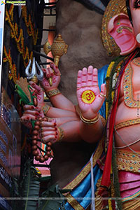 Khairatabad Ganesh 2023 as Dasha Maha Vidya Maha Ganapathi