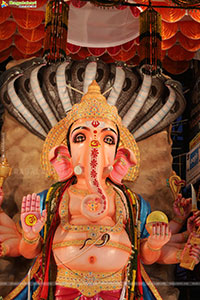 Khairatabad Ganesh 2023 as Dasha Maha Vidya Maha Ganapathi