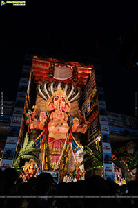 Khairatabad Ganesh 2023 as Dasha Maha Vidya Maha Ganapathi