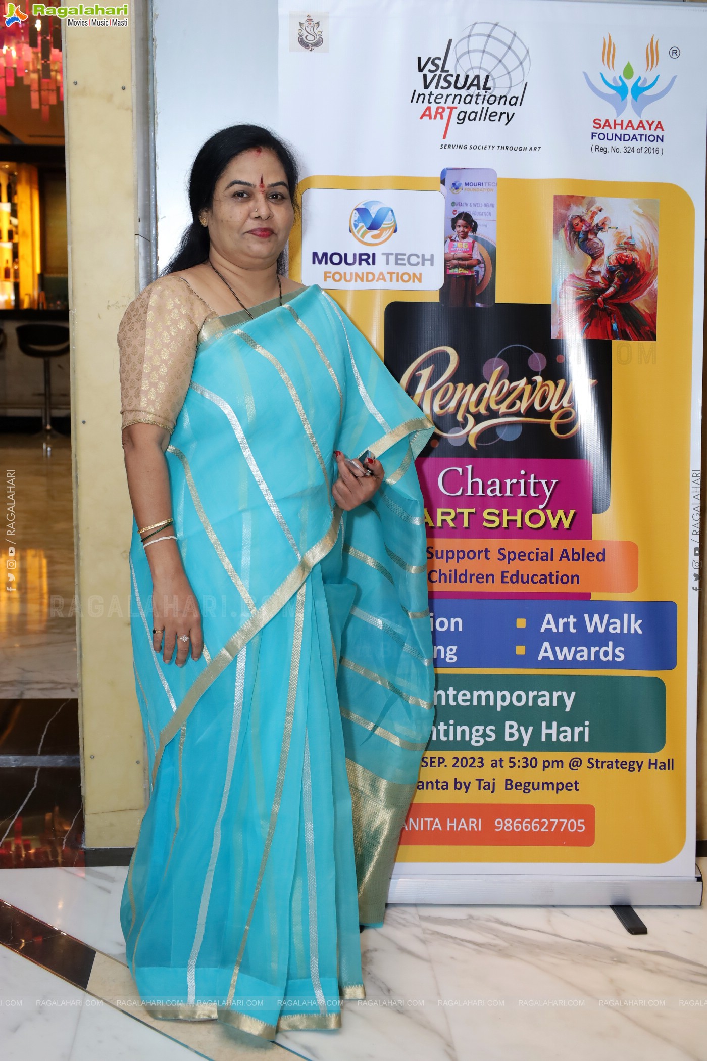 Rendezvous Charity Art Show Event,Hyderabad