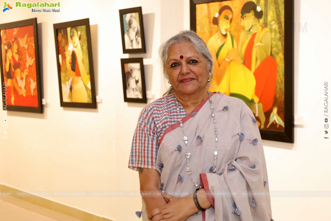 Visual Narratives - Solo Art Exhibition by Agacharya