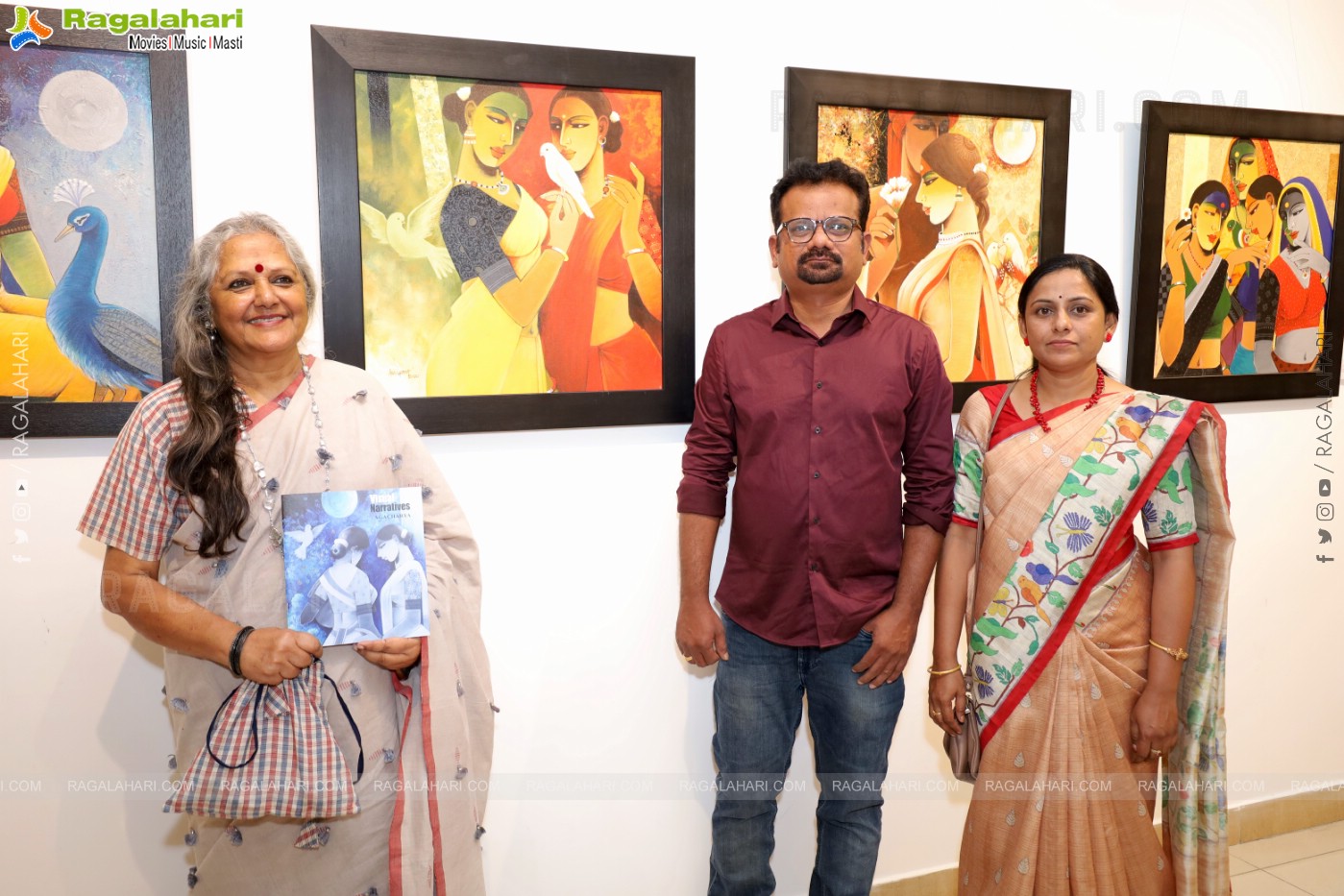 Visual Narratives - Solo Art Exhibition by Agacharya