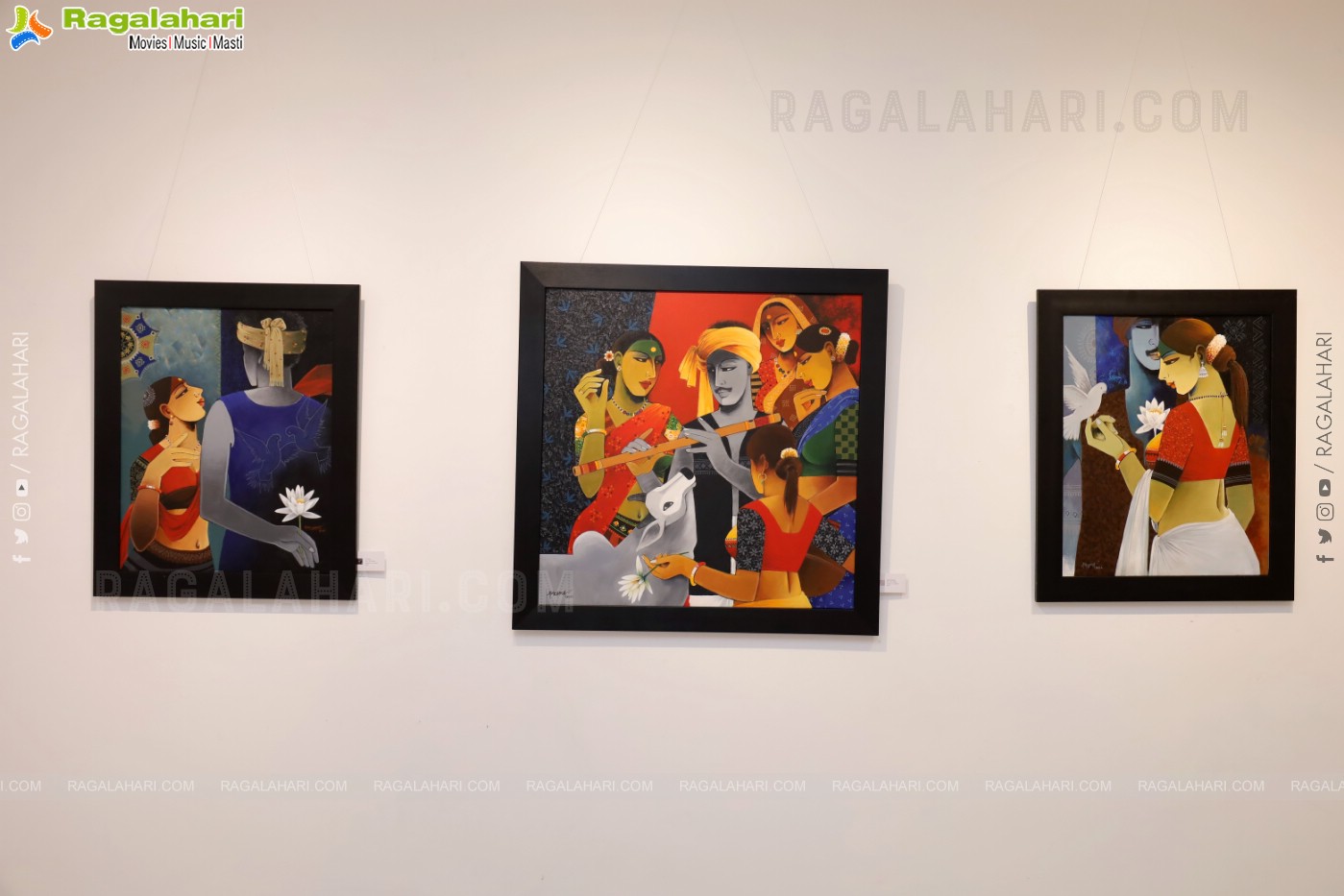 Visual Narratives - Solo Art Exhibition by Agacharya