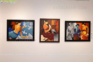 Visual Narratives - Solo Art Exhibition by Agacharya