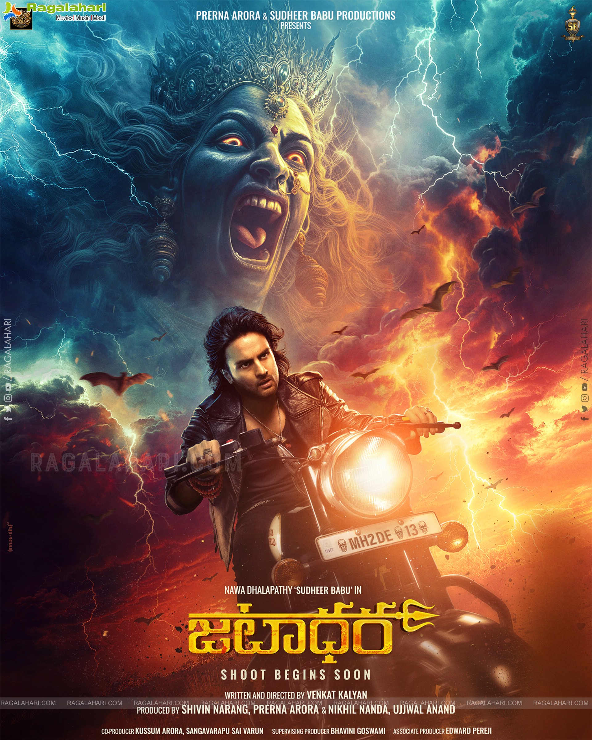 Jatadhara Movie Poster Designs
