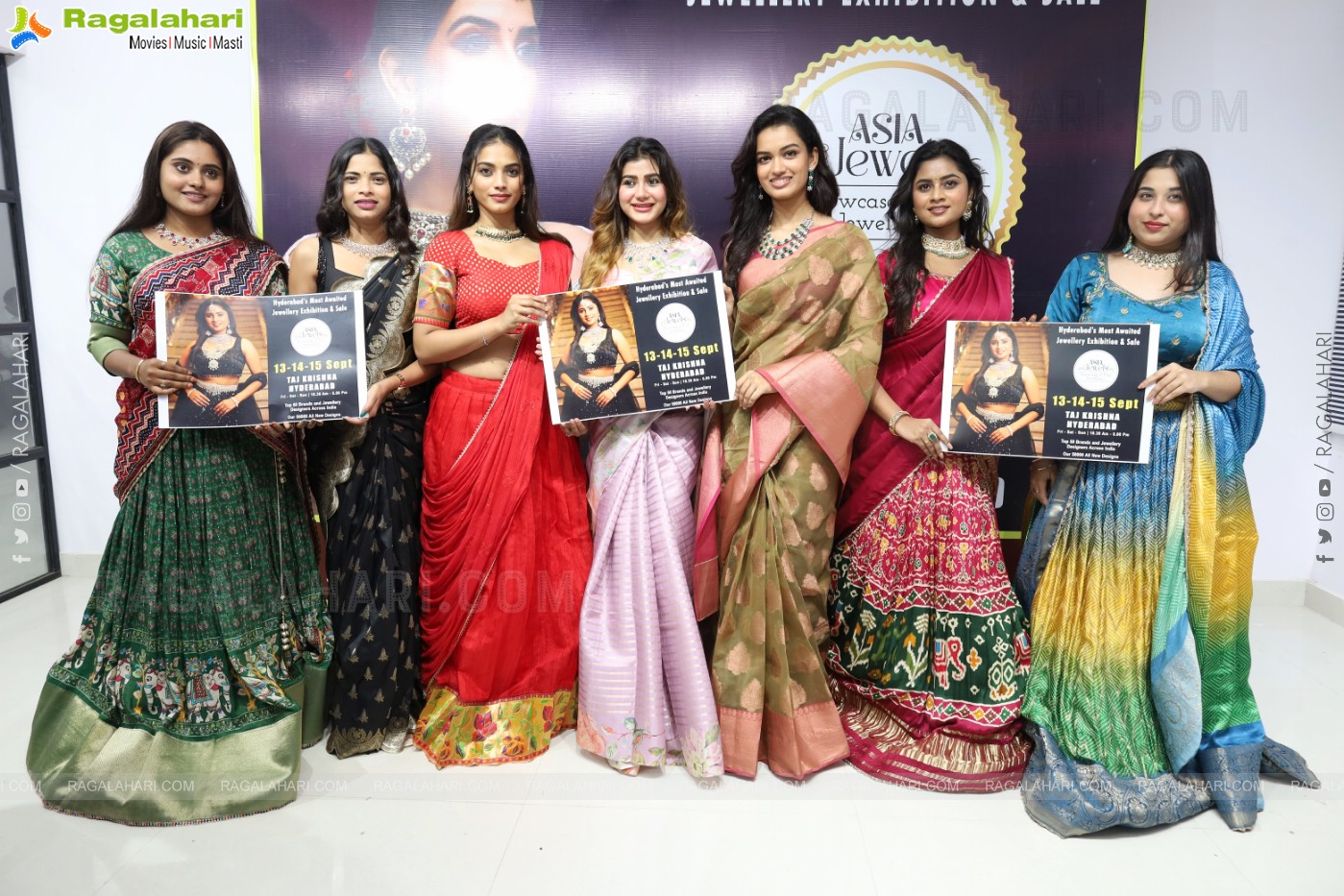 Asia Jewels Grand Curtain Raiser Event at Taj Krishna, Hyderabad