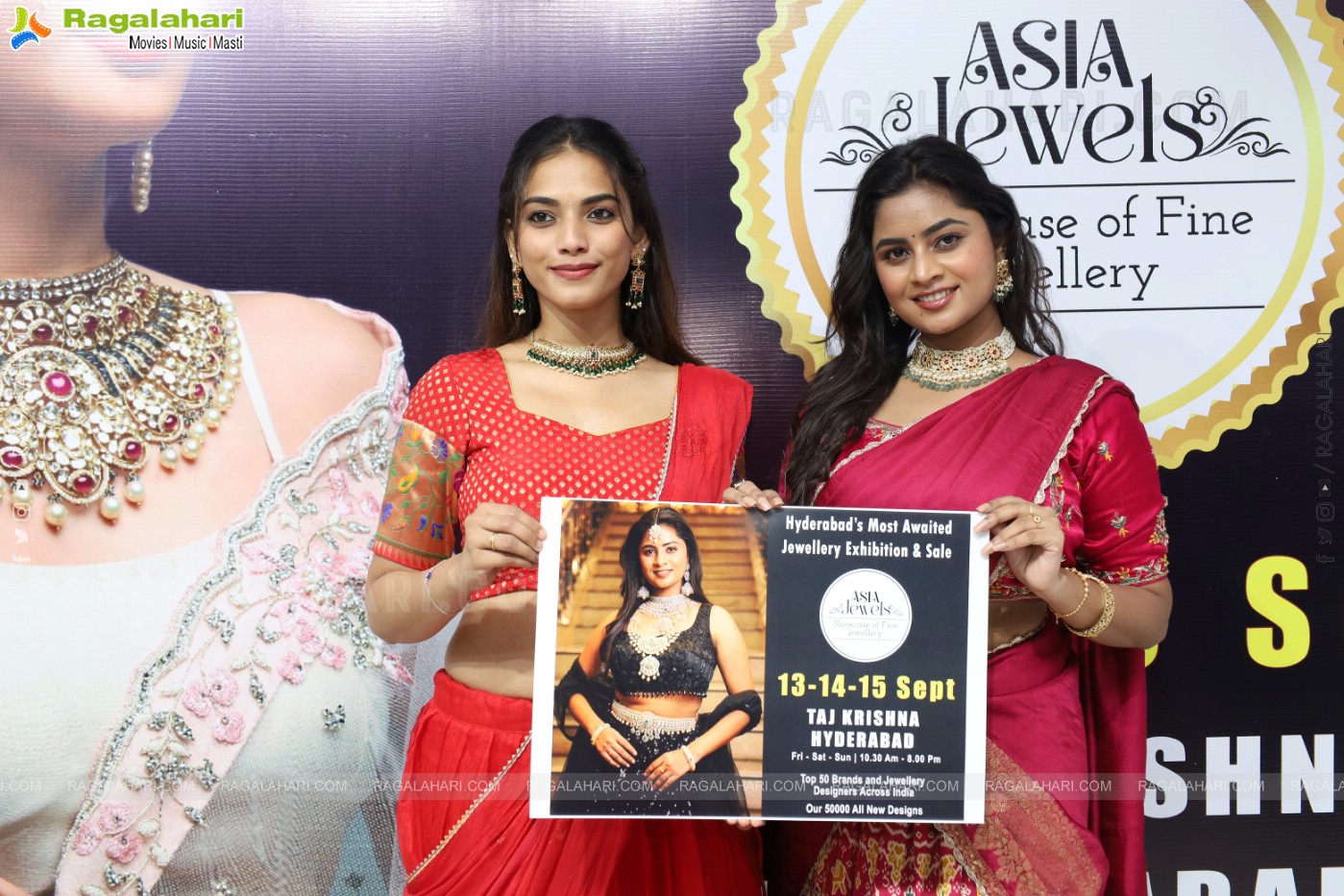 Asia Jewels Grand Curtain Raiser Event at Taj Krishna, Hyderabad