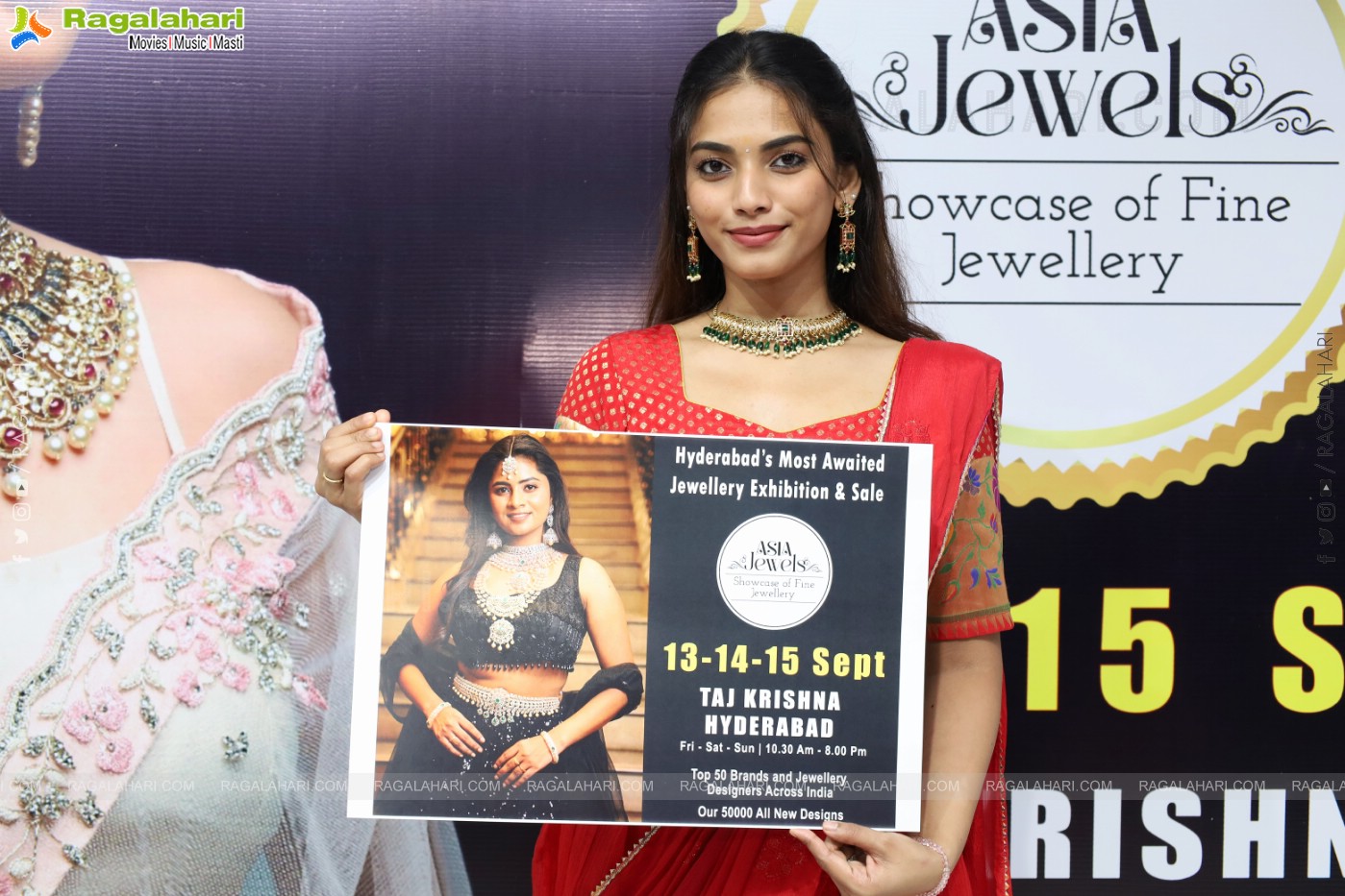 Asia Jewels Grand Curtain Raiser Event at Taj Krishna, Hyderabad