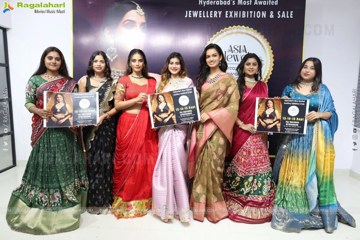 Asia Jewels Grand Curtain Raiser Event at Taj Krishna, Hyderabad