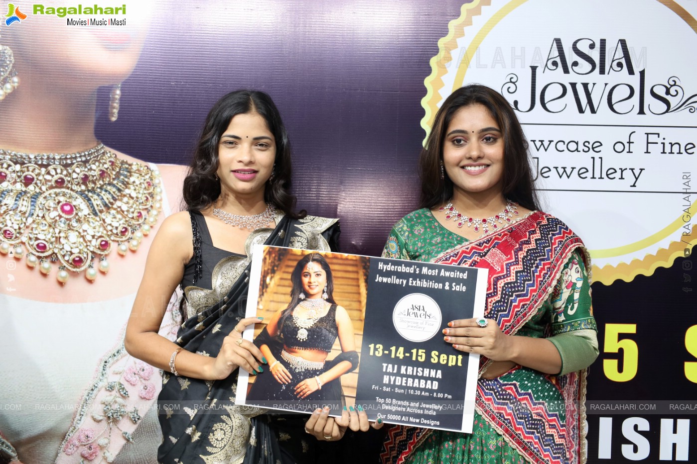 Asia Jewels Grand Curtain Raiser Event at Taj Krishna, Hyderabad