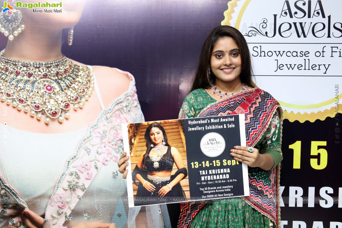 Asia Jewels Grand Curtain Raiser Event at Taj Krishna, Hyderabad