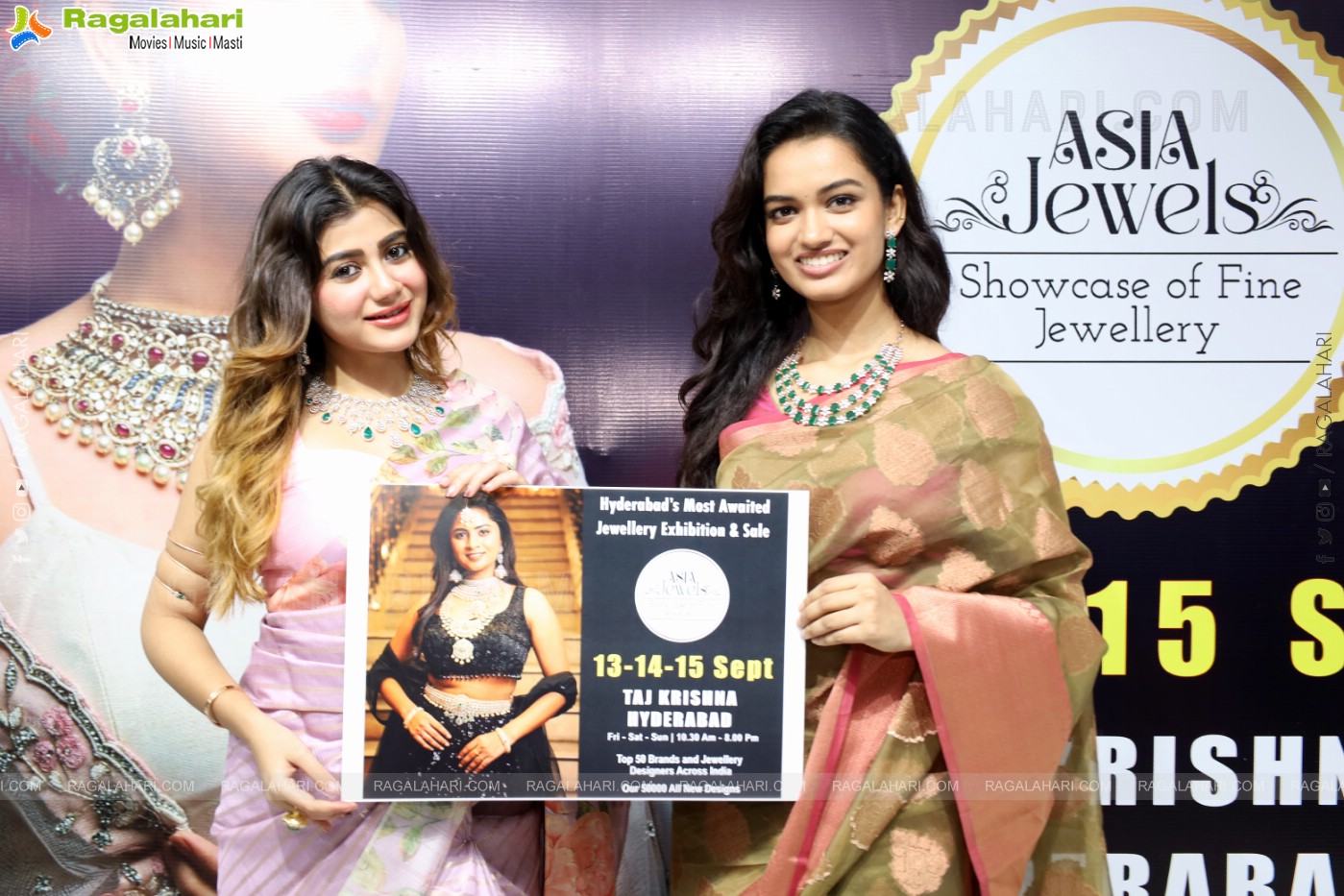 Asia Jewels Grand Curtain Raiser Event at Taj Krishna, Hyderabad