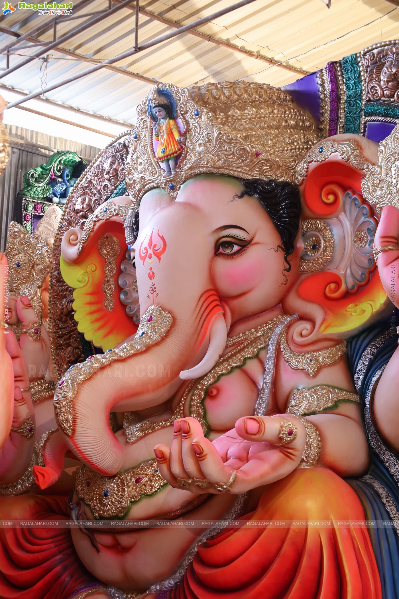 Hyderabad Ganesh Festival Idols 2024