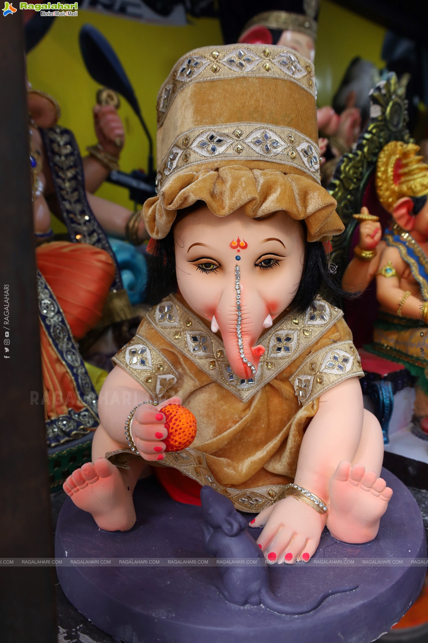 Hyderabad Ganesh Festival Idols 2024