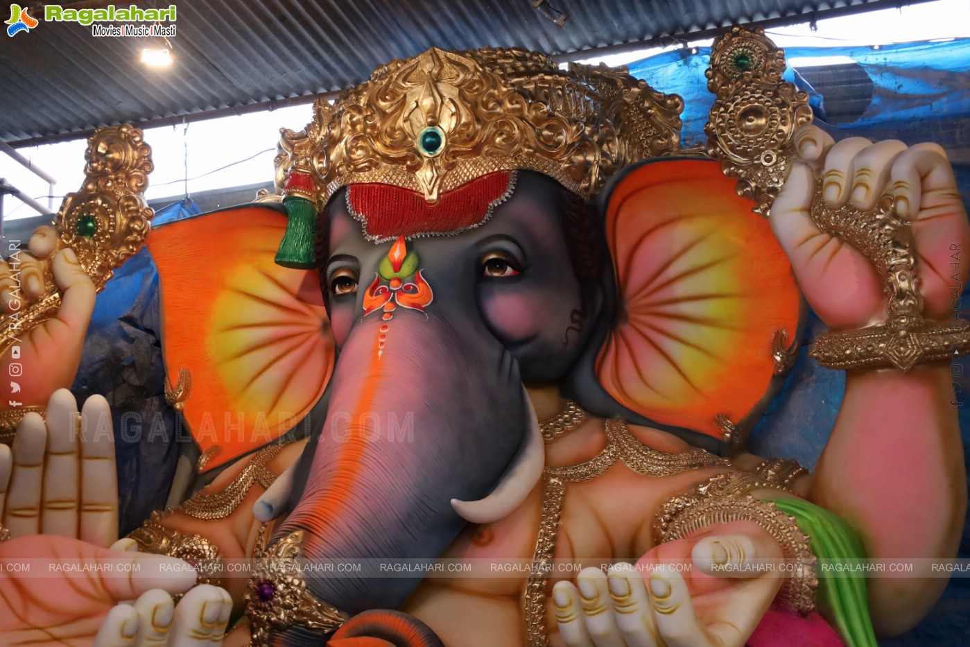 Hyderabad Ganesh Festival Idols 2024